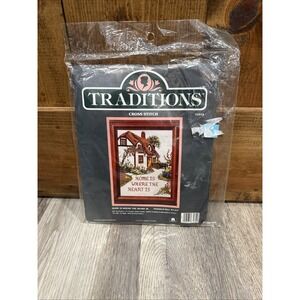 Traditions Cross Stitch Kit Home Is Where‎ The Heart Is New